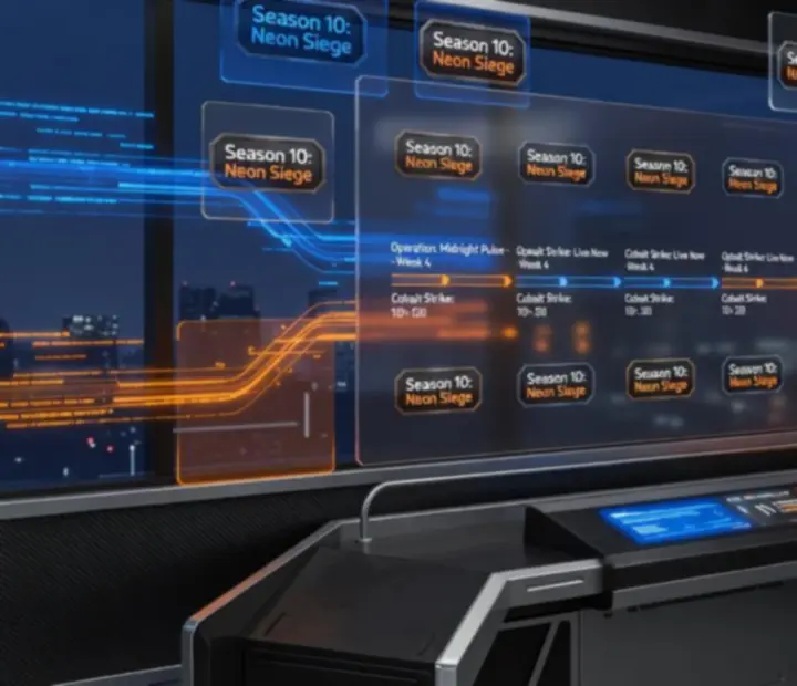 Digital operations hub for seasonal intel with tactical overlays